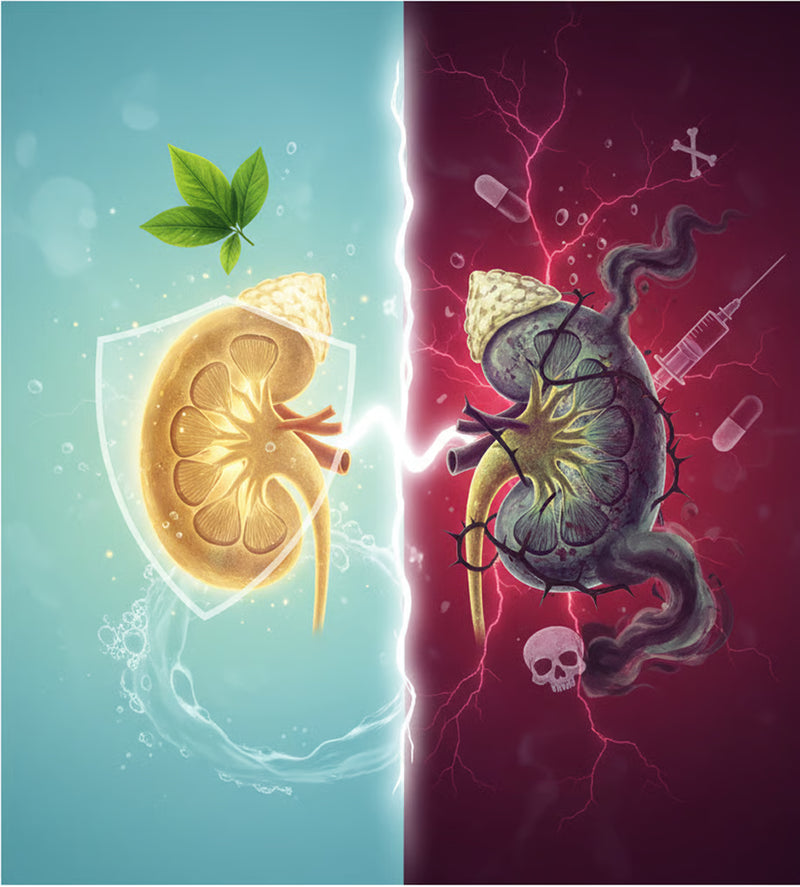 3. Zero Side Effects vs. The Dangerous Side Effects of Kidney Medications