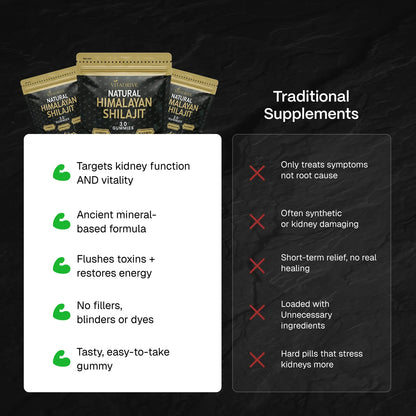 Kidney Support Shilajit Gummies